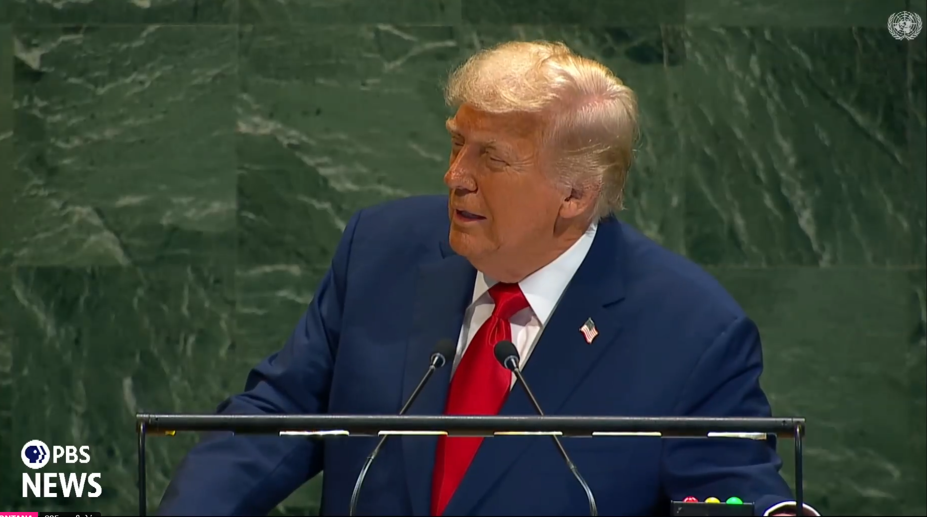 Δείτε live: Η ομιλία Ντόναλντ Τραμπ στη Γενική Συνέλευση του ΟΗΕ