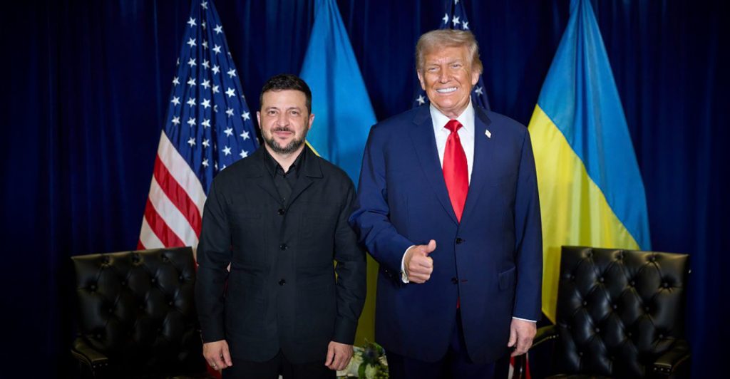 Β.Ζελένσκι: Ο πρώην κωμικός δηλώνει έκπληκτος με την «αλλαγή στάσης» του Ν.Τραμπ για τη Ρωσία (βίντεο)