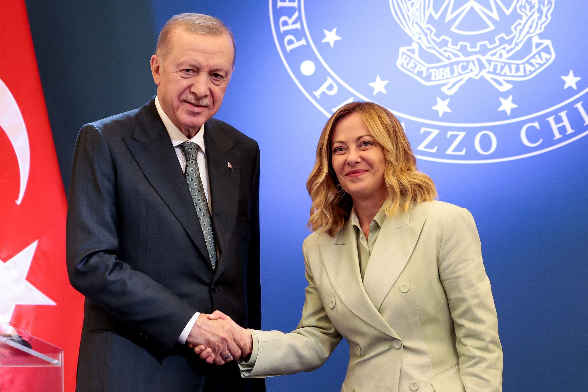 Αναβλήθηκε η συνάντηση Ρ.Τ.Ερντογάν – Τ.Μελόνι στις ΗΠΑ