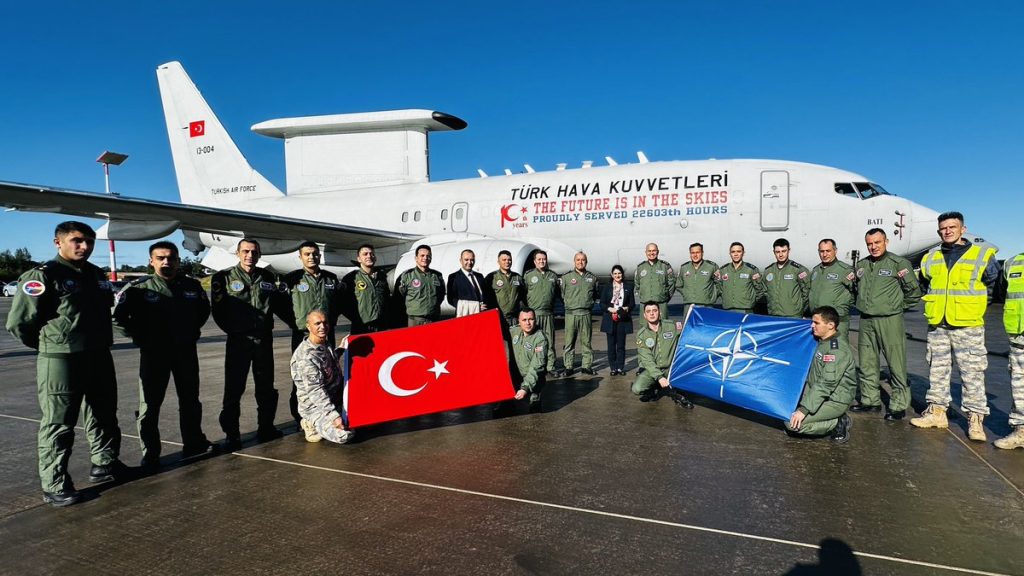 Η Λιθουανία ευχαρίστησε την Τουρκία γιατί έστειλε ένα ιπτάμενο  ραντάρ για να περιφρουρεί τον εναέριο χώρο της