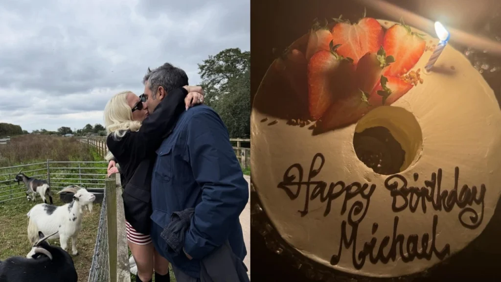 Το φιλί της Lady Gaga στον Μάικλ Πολάνσκι: «Χρόνια πολλά στον γλυκό μου» (φωτο)