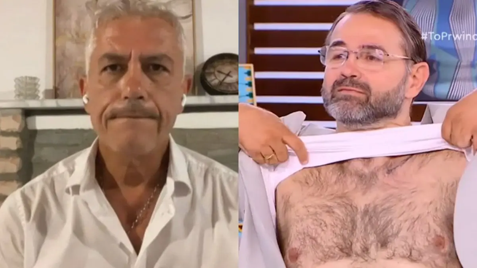 Γ.Καλλιακμάνης για την αποκάλυψη του… δασύτριχου στήθους του Σ.Μπαλάσκα: «Λυπάμαι δεν είναι καν αστείο» (βίντεο)