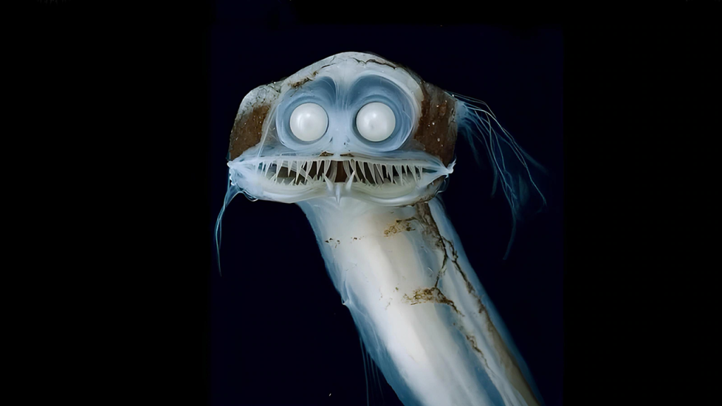 Telescopefish: Το «εξωγήινο» ψάρι με τα «τηλεσκοπικά» μάτια που ζει στα σκοτεινά βάθη των ωκεανών (βίντεο)