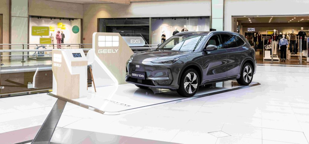 To νέο Geely EX5 σας περιμένει στο The Mall Athens