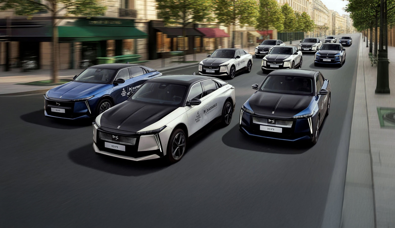 DS Automobiles: Το DS N°8 στο Παρίσι για την Εβδομάδα Μόδας