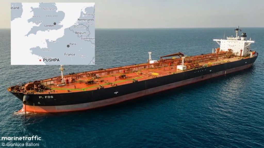 Η Γαλλία κατάσχεσε το ρωσικό δεξαμενόπλοιο PUSHPA – Το δρομολόγιο που ακολούθησε