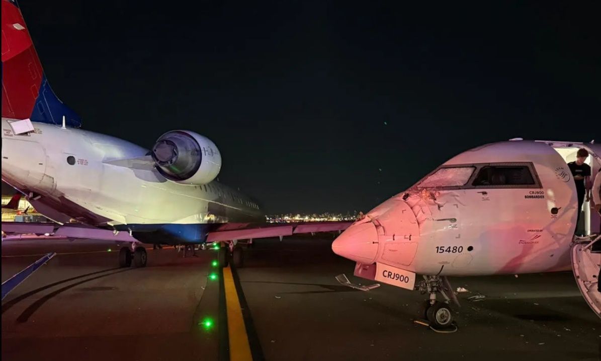 Νέα Υόρκη: Δύο αεροσκάφη συγκρούστηκαν στον διάδρομο προσγείωσης – Τραυματίστηκε ελαφρά αεροσυνοδός