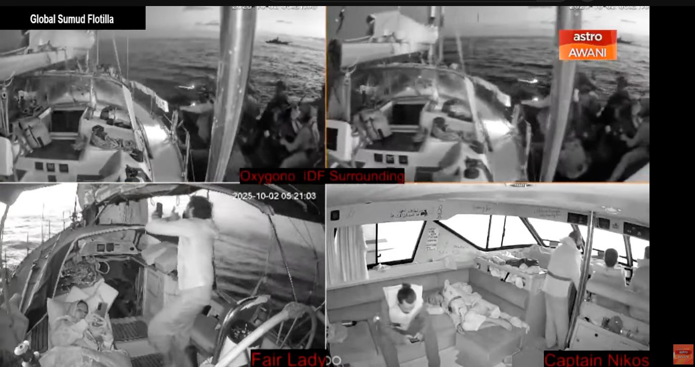 Οι ισραηλινές δυνάμεις αναχαίτισαν το ελληνικό πλοίο «Οξυγόνο» στα ανοιχτά της Γάζας (βίντεο)