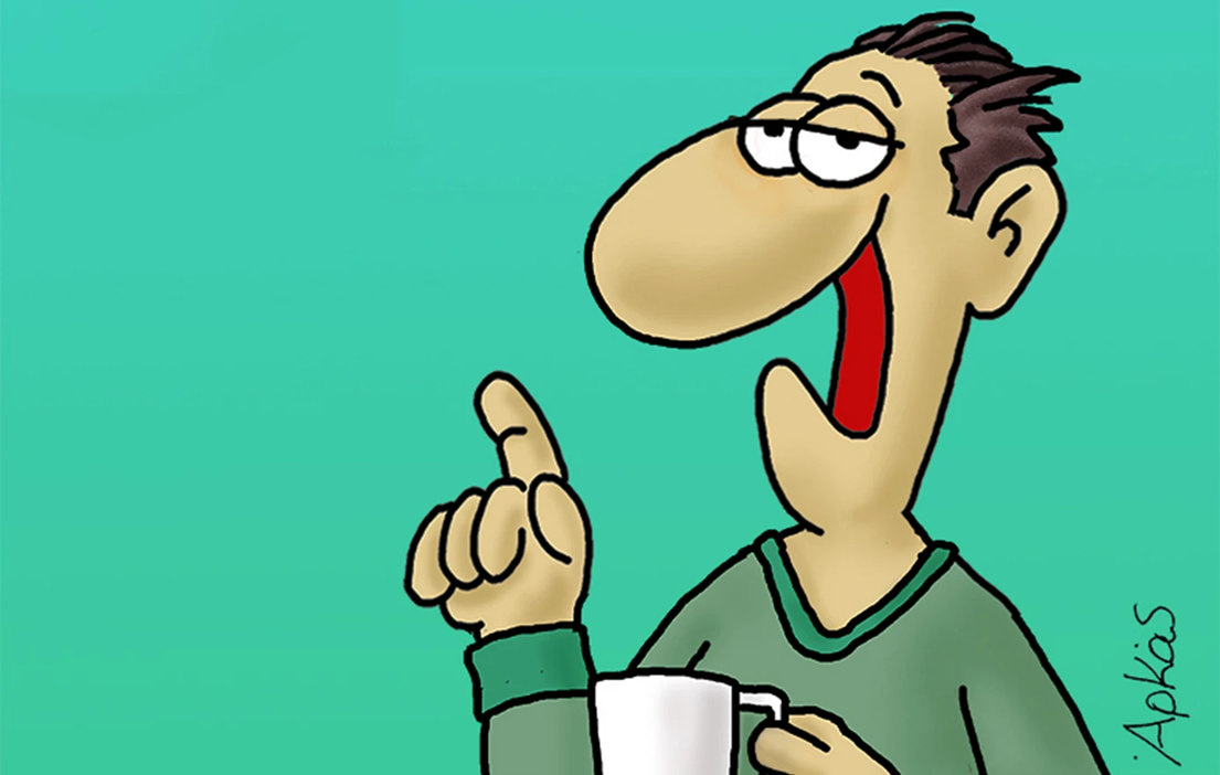 Το σημερινό σκίτσο του Αρκά: «Τι να κάνετε κάθε πρωί για να πηγαίνει καλά η μέρα σας» (φώτο)