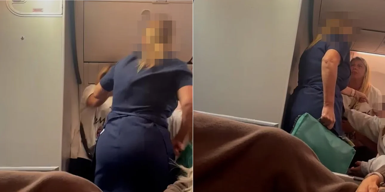 Σκηνές «χάους» σε πτήση: Bρετανίδα υπό την επήρεια αλκοόλ επιτέθηκε σε αεροσυνοδό και επιβάτες – Δείτε βίντεο
