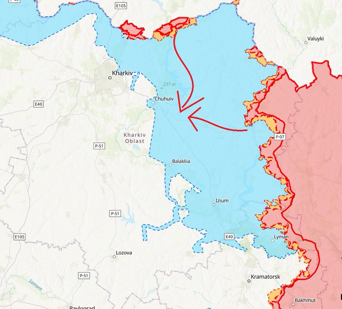 Κουπιάνσκ και Βολτσάνσκ πέφτουν στα χέρια των Ρώσων και ανοίγει ο δρόμος για το Χάρκοβο!