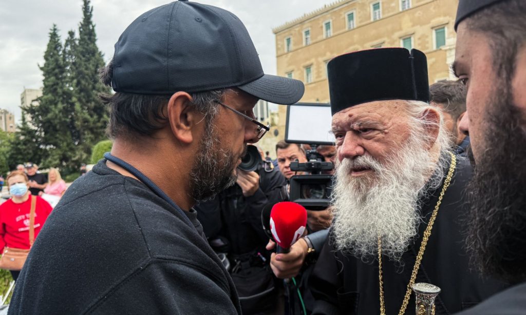 Ο Αρχιεπίσκοπος Ιερώνυμος συναντήθηκε με τον Πάνο Ρούτσι: «Υποφέρει ο άνθρωπος» (βίντεο)