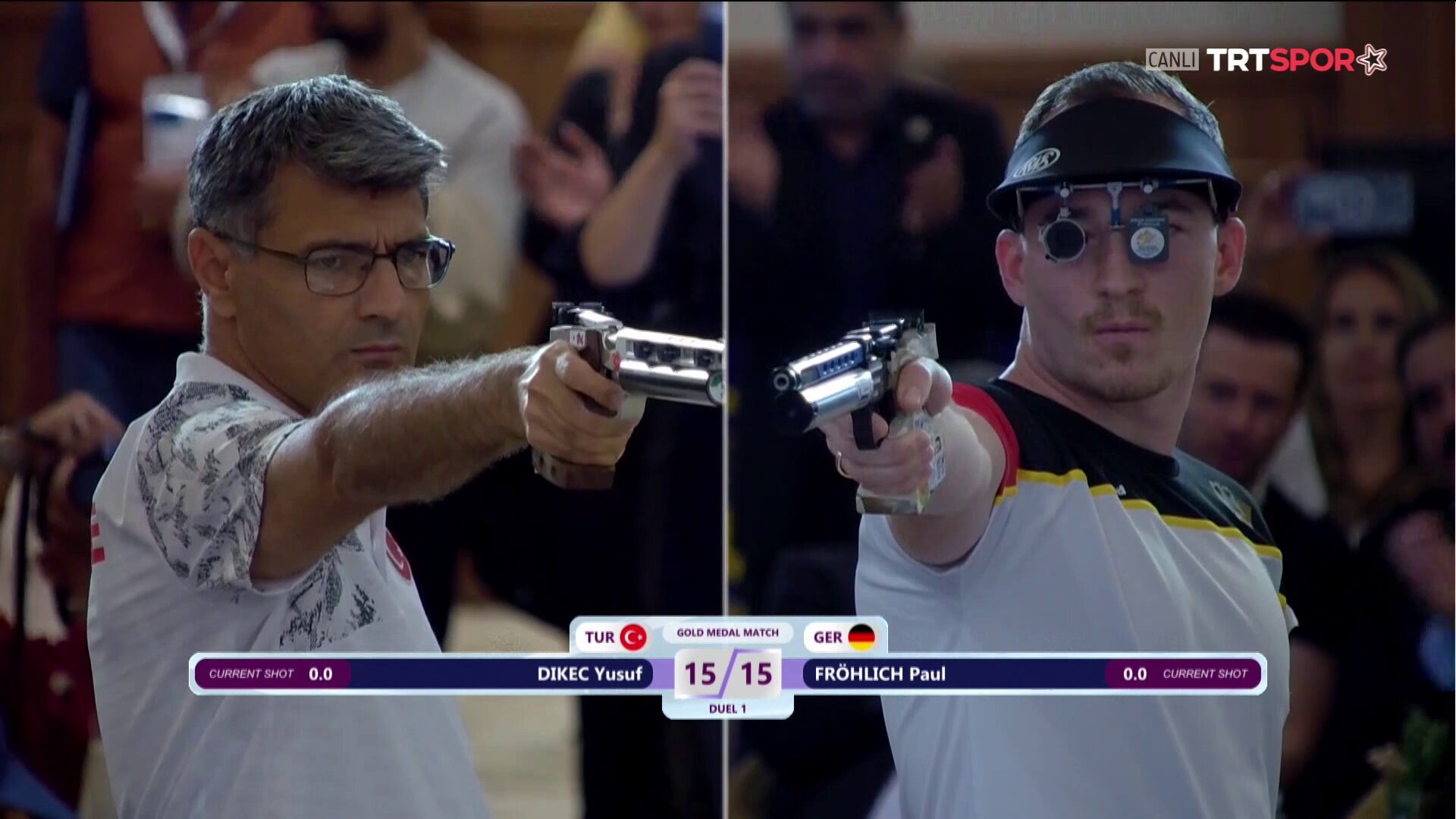 Γιουσούφ Ντικέτς: Ξανά «χρυσός» στο Ευρωπαϊκό ο Τούρκος σκοπευτής με το χαλαρό στιλ (βίντεο)
