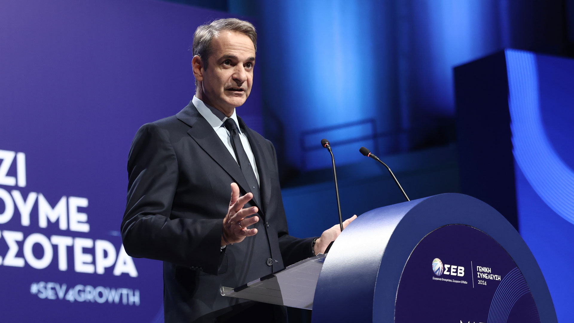 Κ.Μητστοάκης στον ΣΕΒ: «Η Ελλάδα  παρίας του 2015 δανείζεται τώρα φθηνότερα από πανίσχυρες ευρωπαϊκές οικονομίες»