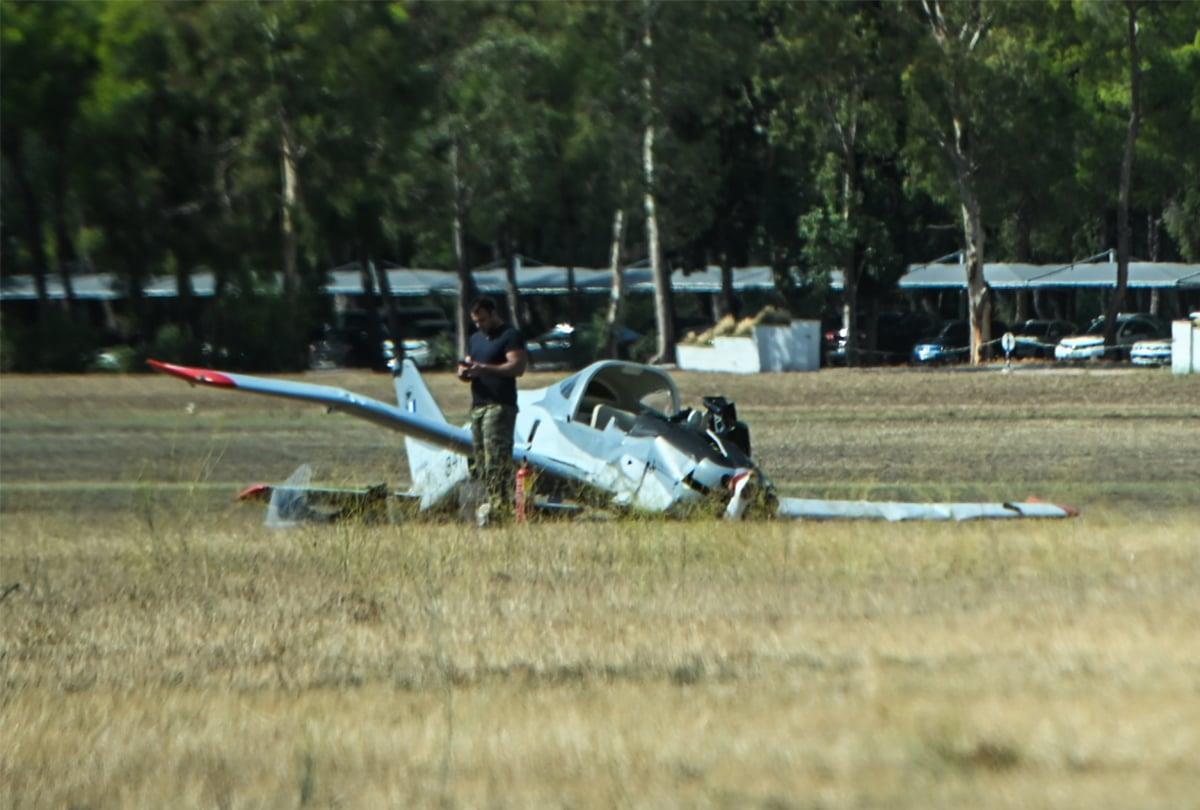 Η ανακοίνωση της Πολεμικής Αεροπορίας για τη συντριβή του εκπαιδευτικού αεροσκάφους στο Τατόι