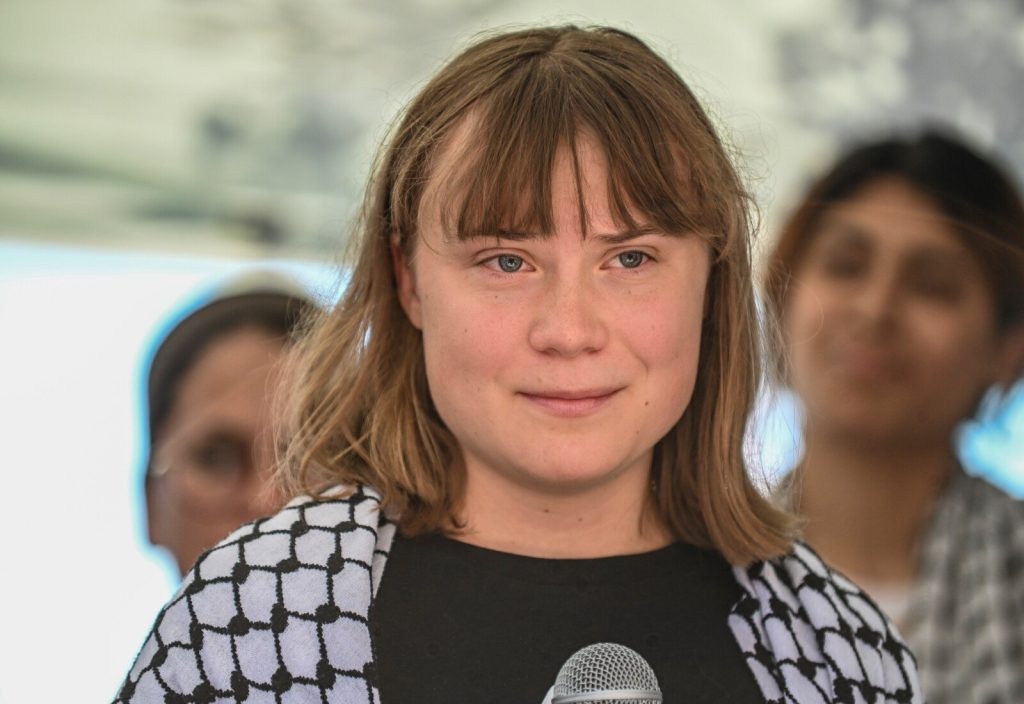 «Θύελλα» αντιδράσεων προκάλεσε η Γ.Τούνμπεργκ: Παρουσίασε Ισραηλινό όμηρο ως Παλαιστίνιο κρατούμενο (φωτο)