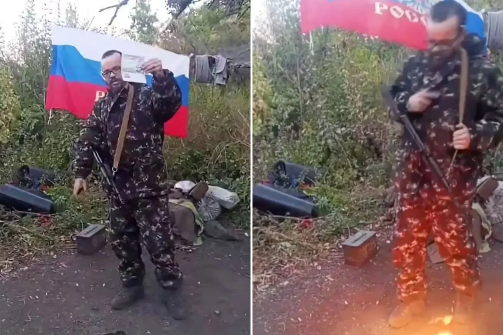 Βρετανός πολεμά στο πλευρό της Ρωσίας και καίει το διαβατήριό του: «Δεν γυρίζω πίσω»