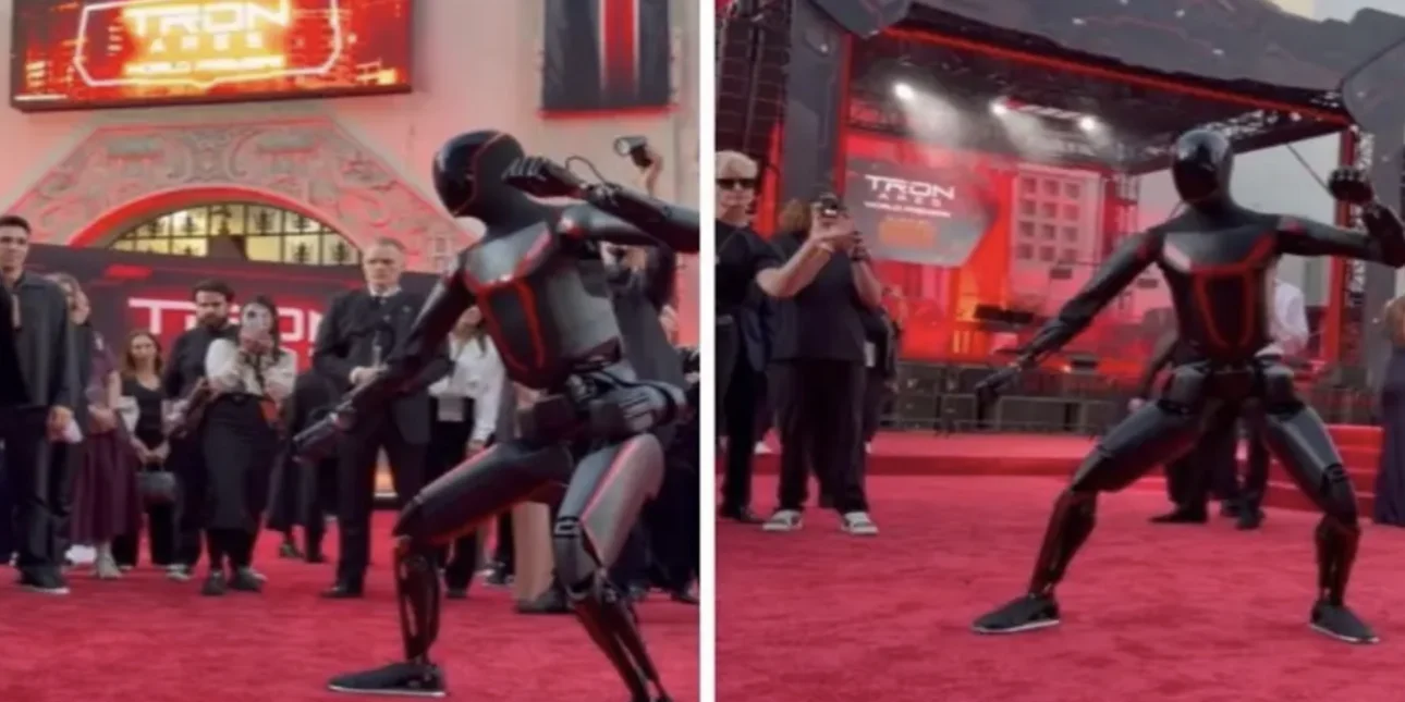 Σκηνές «χάους» σε πρεμιέρα ταινίας στις ΗΠΑ: Ρομπότ της Tesla έκανε ανησυχητικές πολεμικές κινήσεις (βίντεο)