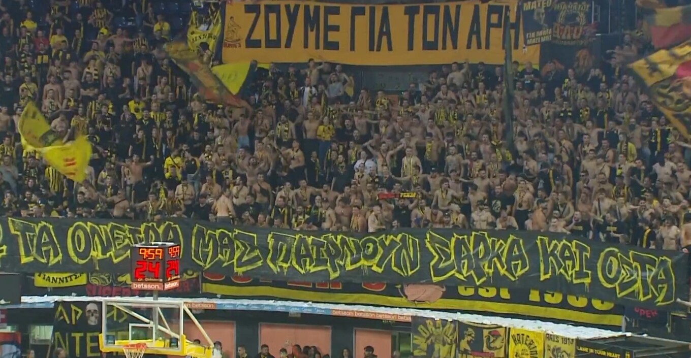 Άρης: Η καυτή ατμόσφαιρα στο Αλεξάνδρειο τρέλανε το Eurocup – «Τι υπέροχο!» έγραψε η διοργάνωση (βίντεο)