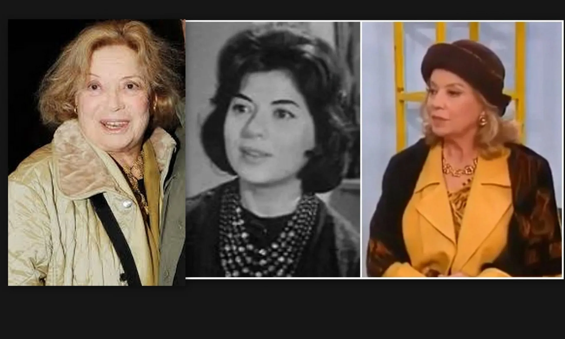 «Έφυγε» από την ζωή η ηθοποιός Άννα Κυριακού… η «Μπεμπέκα» στις Τρεις Χάριτες