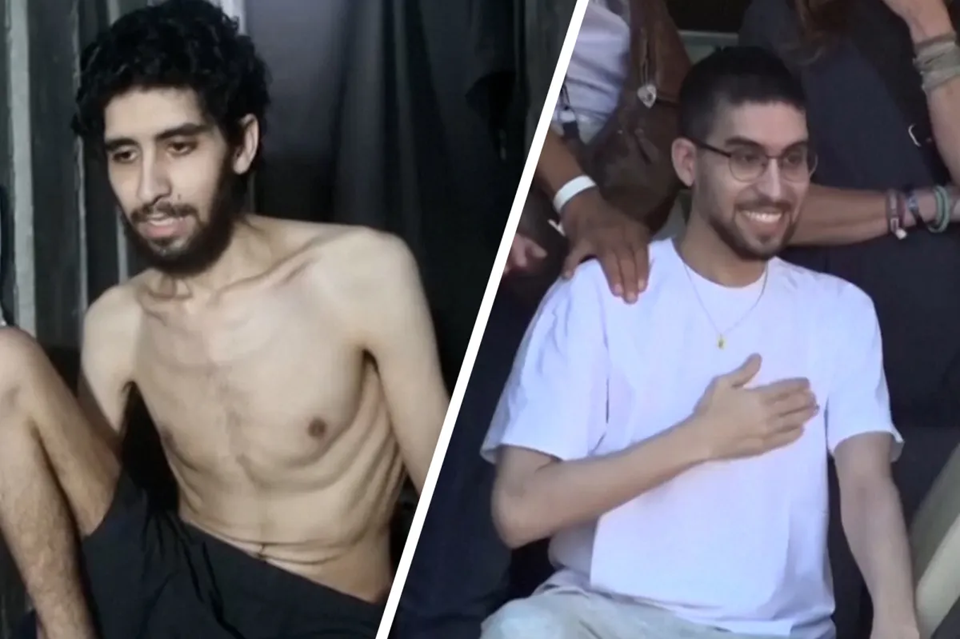 Evyatar David: Απελευθερώθηκε ο 24χρονος Ισραηλινός που εξαναγκάστηκε από τη Χαμάς να σκάψει τον τάφο του (βίντεο)