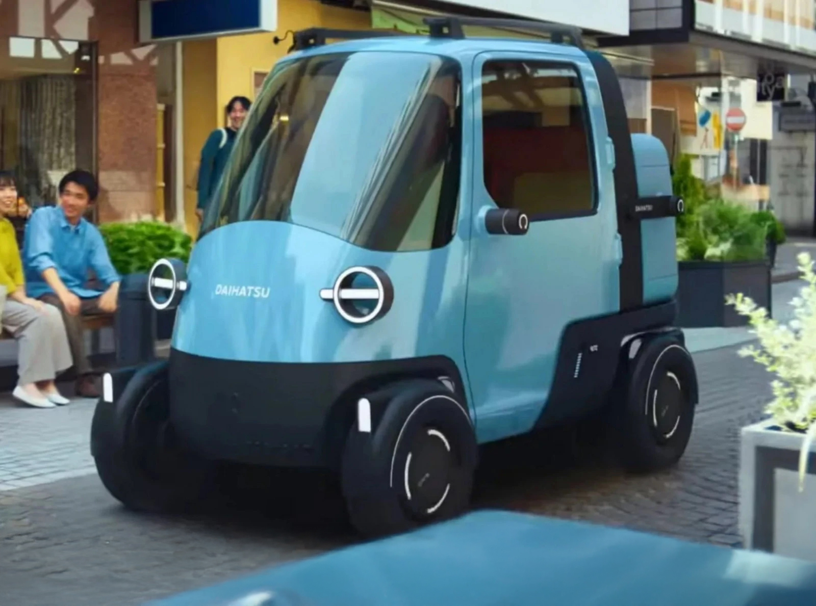 Daihatsu Midget: Η λύση στην επαγγελματική μετακίνηση (βίντεο)