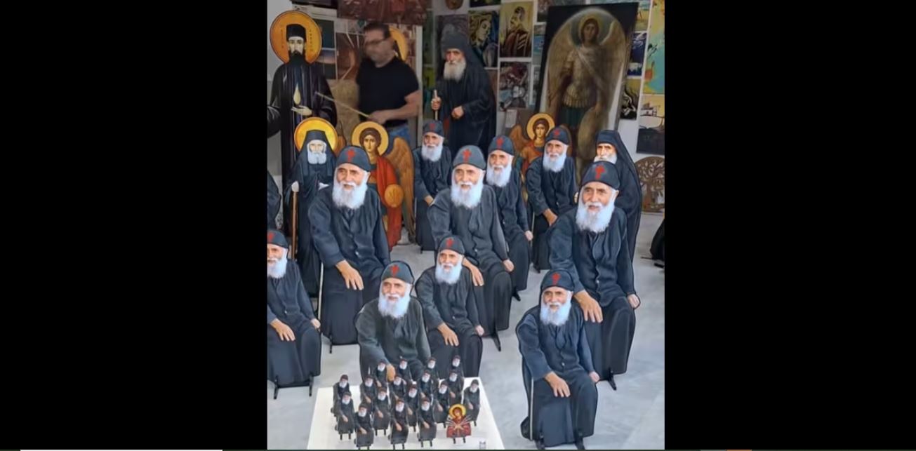 Viral έχουν γίνει τα ομοιώματα του Αγίου Παϊσίου που φτιάχνει ένας μάστορας – Ποιες είναι οι τιμές τους (βίντεο)