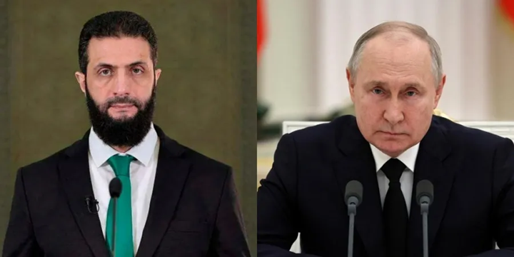 Ο Β.Πούτιν θα συναντηθεί σήμερα με τον Σύρο ομόλογό του Άχμεντ αλ Σάρα στη Μόσχα