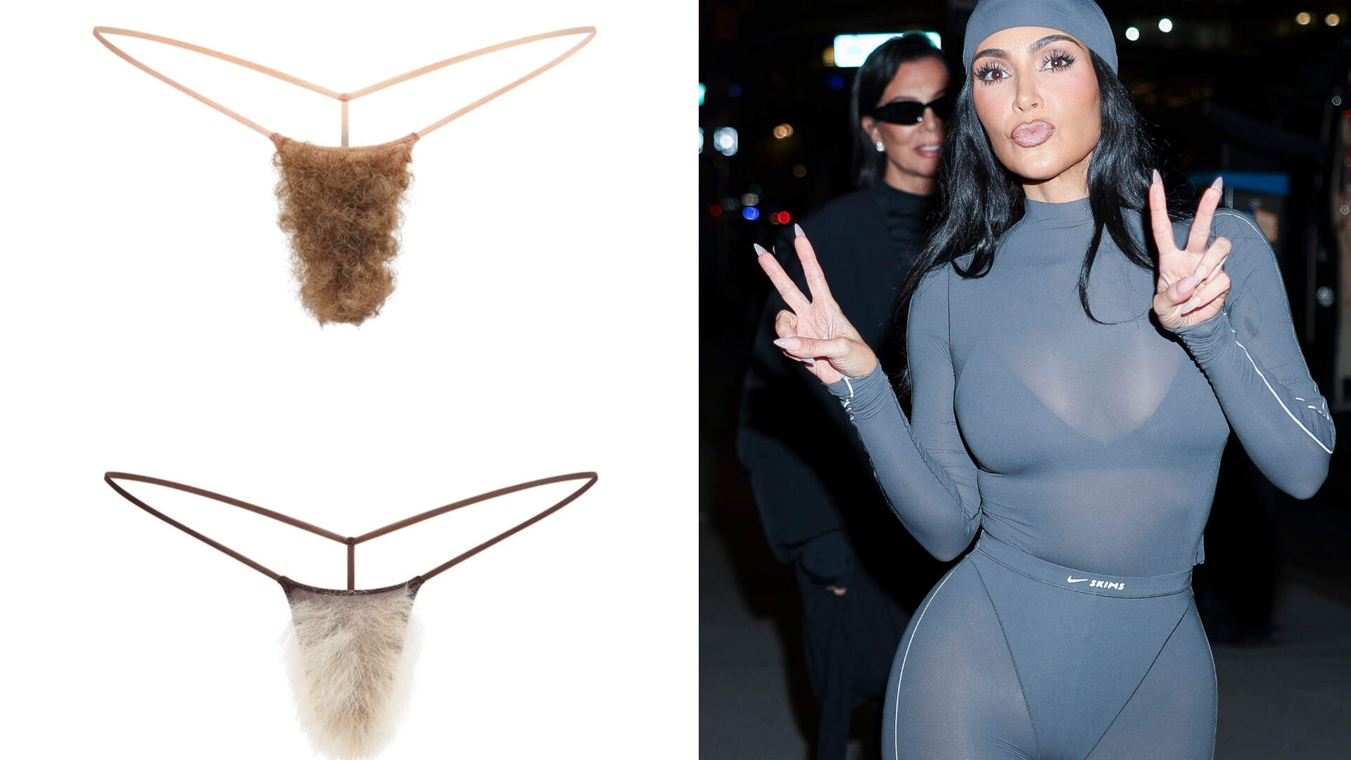 Το ‘κανε κι αυτό: Η Κιμ Καρντάσιαν λάνσαρε γυναικεία εσώρουχα… με τρίχες – Δείτε φωτογραφίες