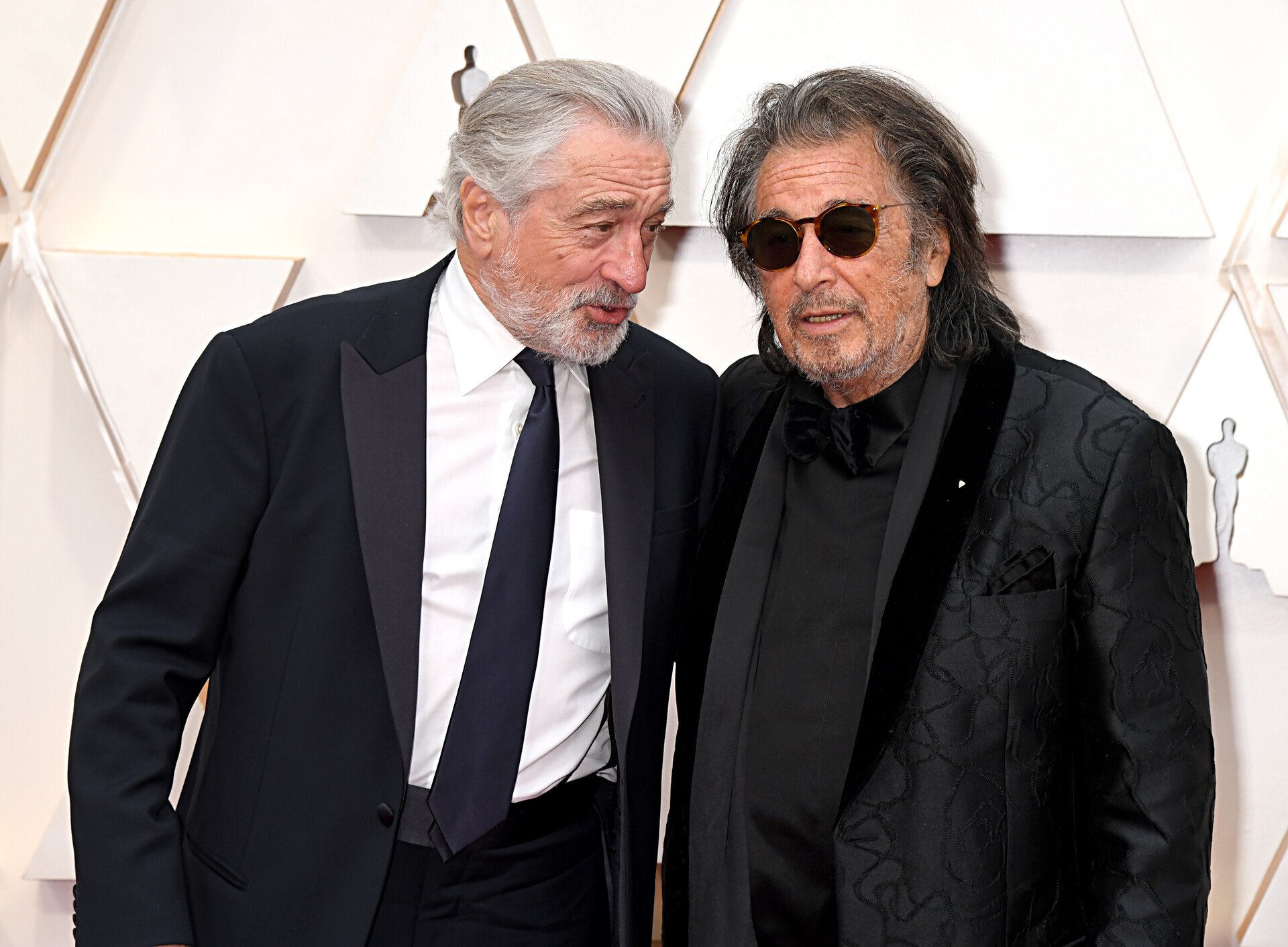 Σπάνια φωτογράφιση του Ρόμπερτ ντε Νίρο και του Αλ Πατσίνο για τις ανάγκες διαφήμισης