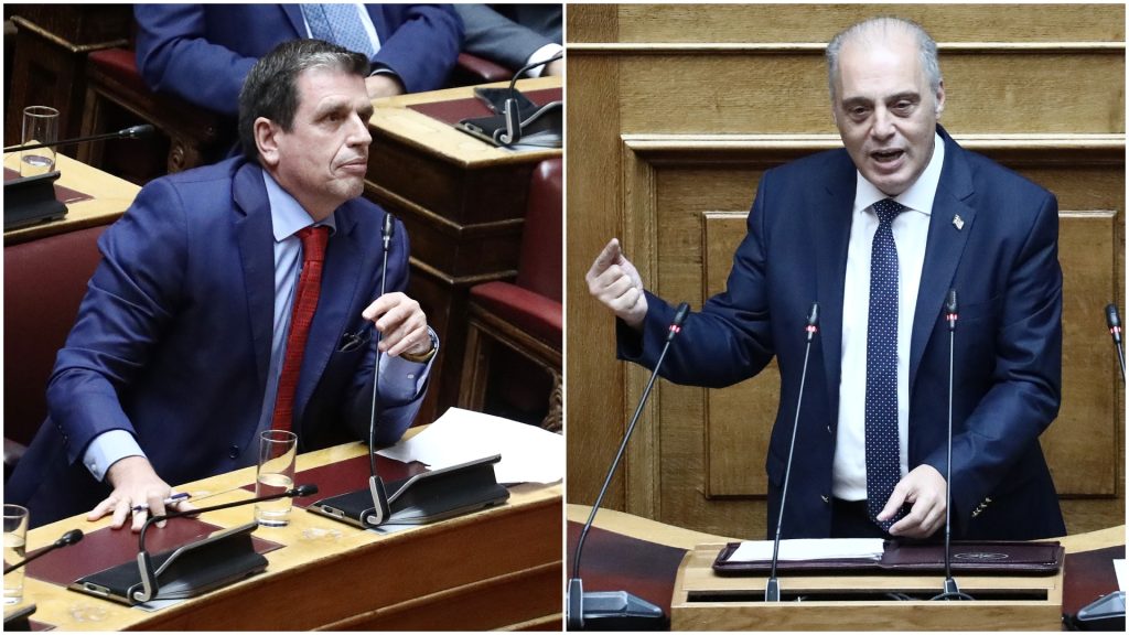 «Σφοδρή» σύγκρουση ανάμεσα στον Κ.Βελόπουλο και τον Δ.Καιρίδη στη Βουλή