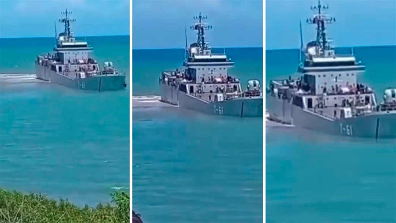 Παραλίγο τραγωδία στην Βενεζουέλα όταν αποβατικό σε άσκηση ξεκίνησε να βυθίζεται πριν φτάσει στην ακτή απόβασης!