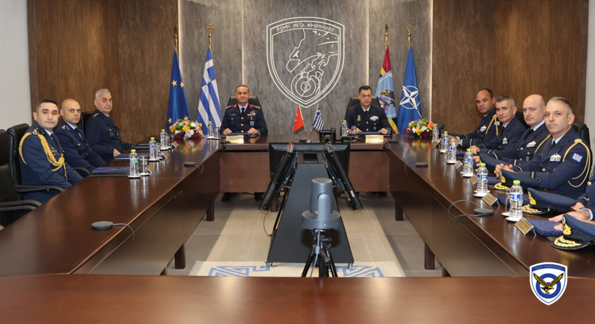 Ο διοικητής της τουρκικής αεροπορίας στο Αρχηγείο Τακτικής Αεροπορίας