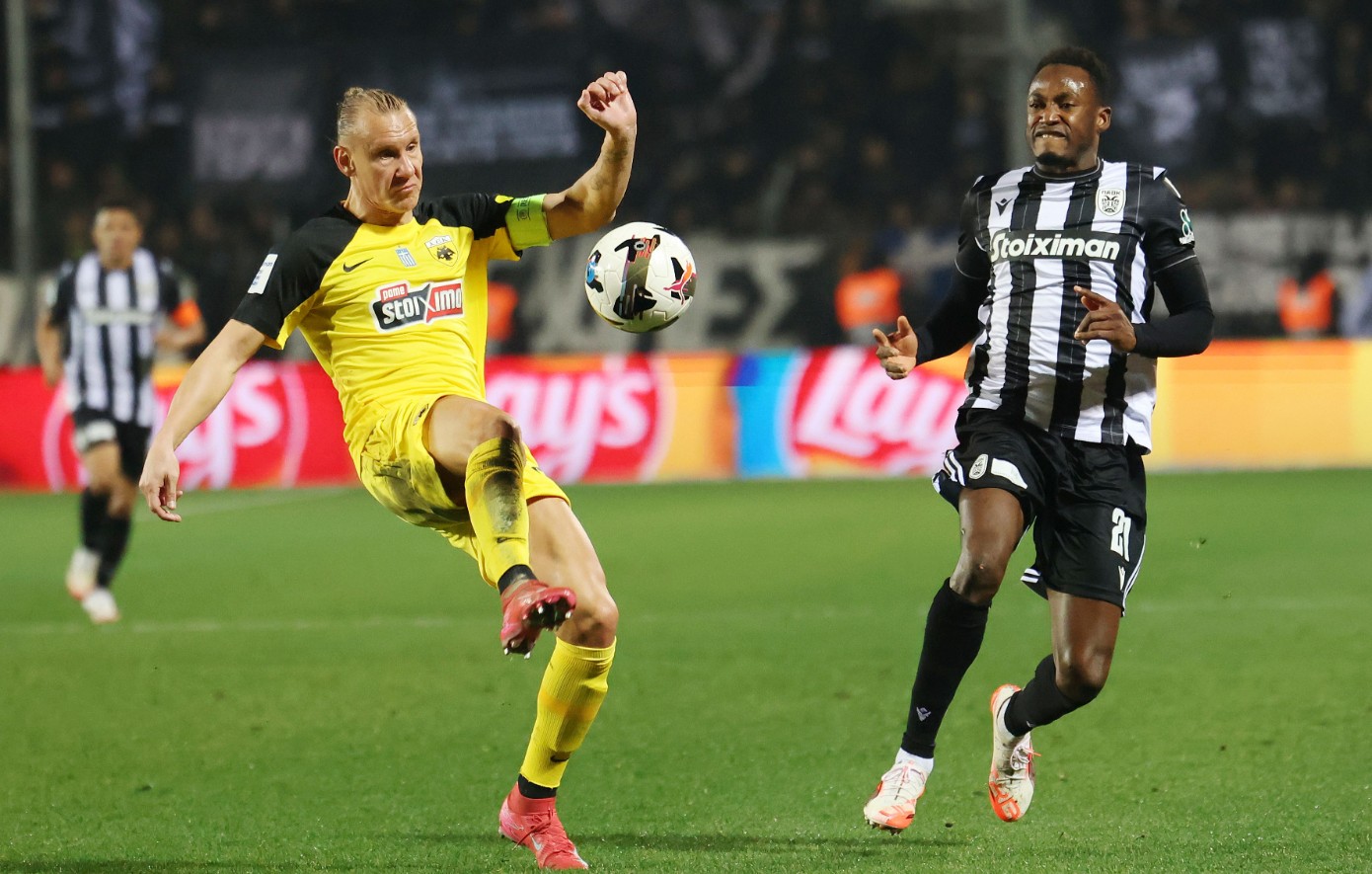 ΑΕΚ – ΠΑΟΚ 0-2: Παράσταση με έναν πρωταγωνιστή το ντέρμπι των «Δικεφάλων»