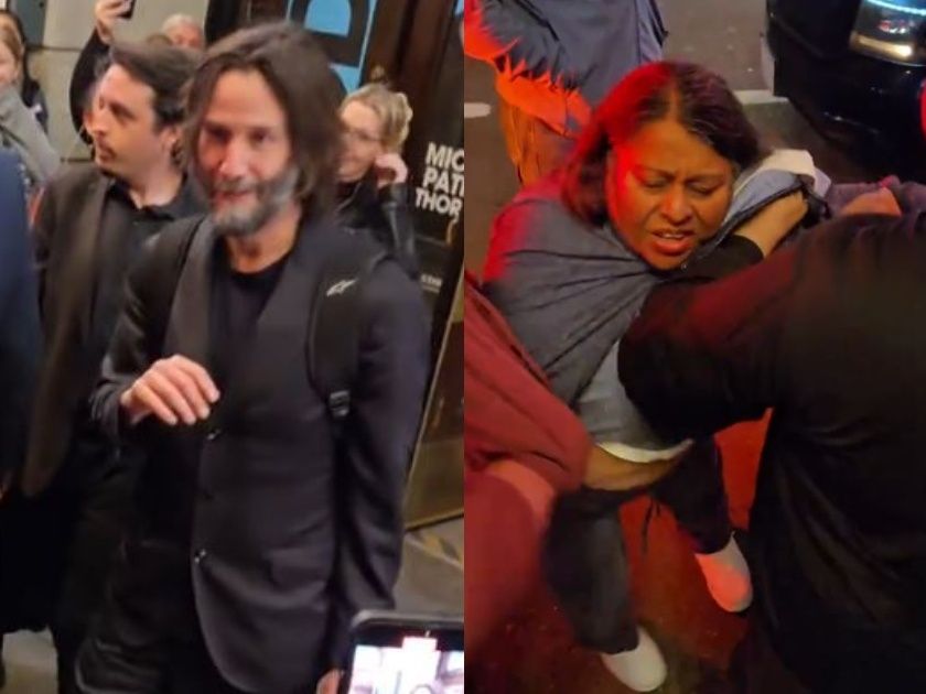 Φανατική θαυμάστρια του Κιάνου Ριβς προσπάθησε να μπει στο αυτοκίνητό του (βίντεο)