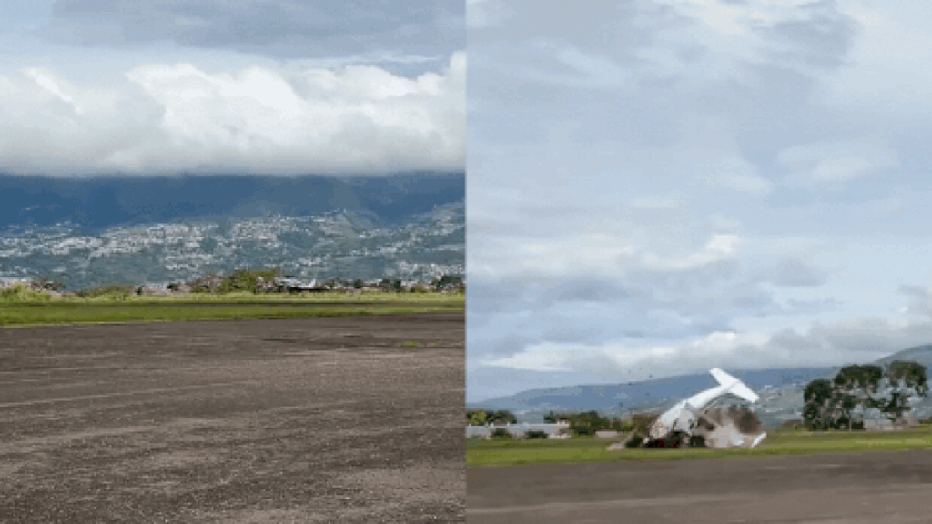 Συνετρίβη αεροσκάφος στη Βενεζουέλα – Δύο νεκροί (βίντεο)