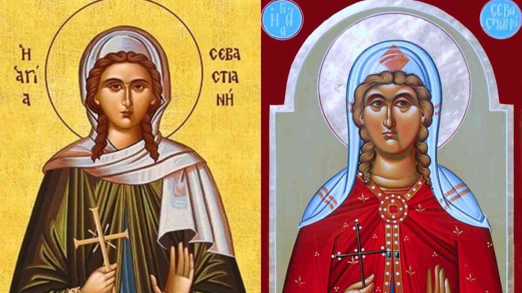 Αγία Σεβαστιανή: Ο βίος της μεγαλομάρτυρος της Ορθοδοξίας – Την αποκεφάλισαν και αντί για αίμα, βγήκε γάλα