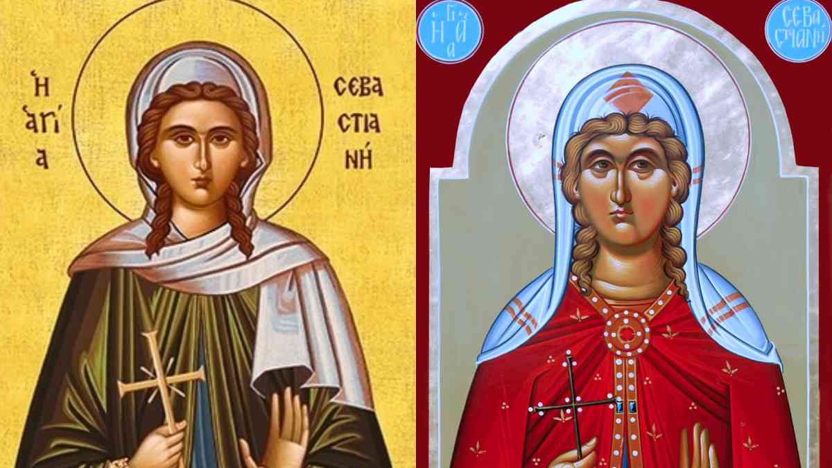 Αγία Σεβαστιανή: Ο βίος της μεγαλομάρτυρος της Ορθοδοξίας – Την αποκεφάλισαν και αντί για αίμα, βγήκε γάλα