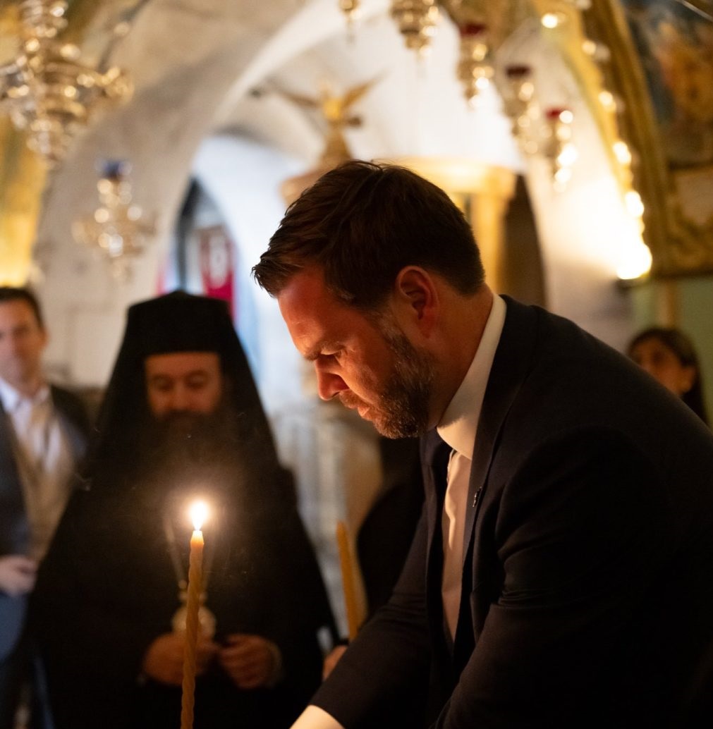 Το βίντεο που έδωσε στη δημοσιότητα ο Λευκός Οίκος από το προσκύνημα του Τζέι Ντι Βανς στον Πανάγιο Τάφο