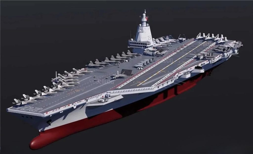 Η Κίνα κατασκευάζει το μεγαλύτερο αεροπλανοφόρο στον κόσμο