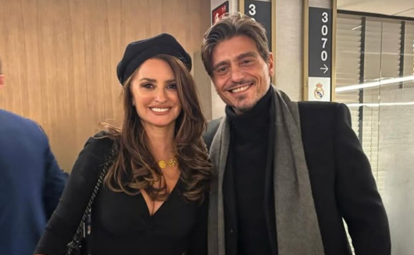 Στο Μπερναμπέου μαζί με τον γιο του ο Δ.Γιαννακόπουλος – Δείτε την φωτογραφία του με την Πενέλοπε Κρουζ