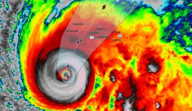 Απόκοσμες εικόνες μέσα από το μάτι του γιγάντιου τυφώνα «Μελίσα» που πλήττει την Καραϊβική