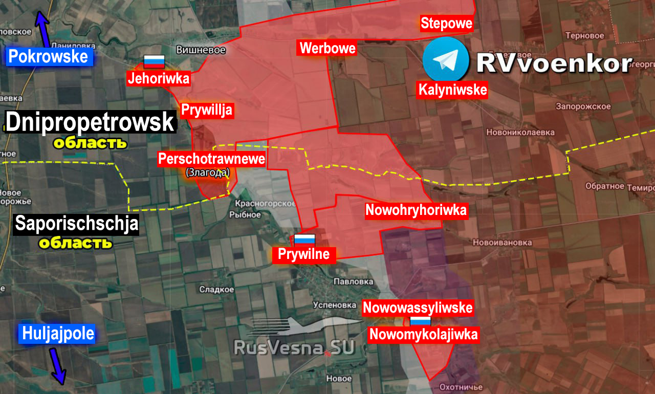 Όλοι ασχολούνται με το Ποκρόφσκ αλλά οι Ρώσοι προελαύνουν και στην Ζαπορίζια!