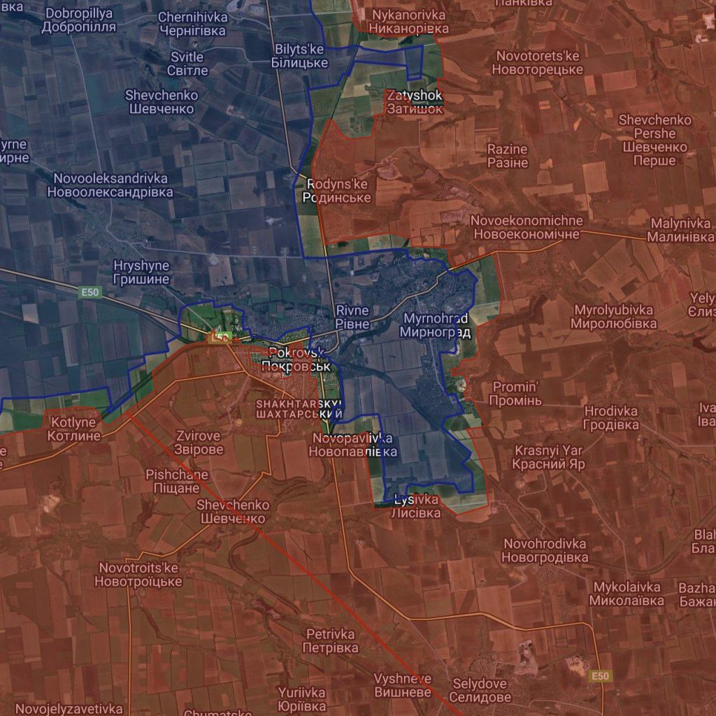 Οκταπλάσιοι είναι οι Ρώσοι στρατιώτες έναντι των Ουκρανών που πολεμούν στο Ποκρόφσκ