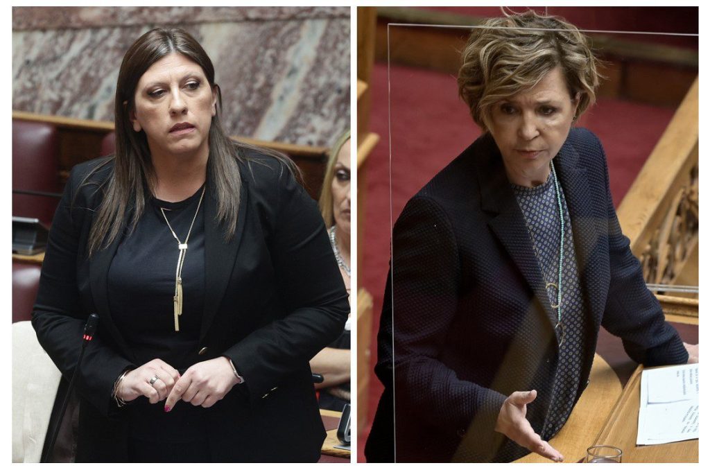 «Σύγκρουση» Ζ.Κωνσταντοπούλου – Ο.Γεροβασίλη στην Ολομέλεια της Βουλής: «Δεν ντρέπεστε;»