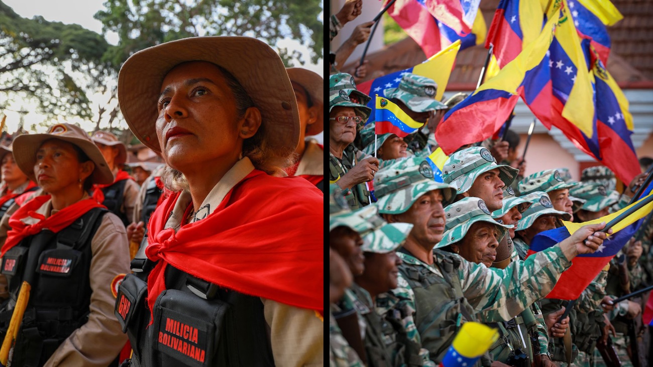 Βίντεο: Η Βενεζουέλα προετοιμάζεται για πόλεμο με τις ΗΠΑ