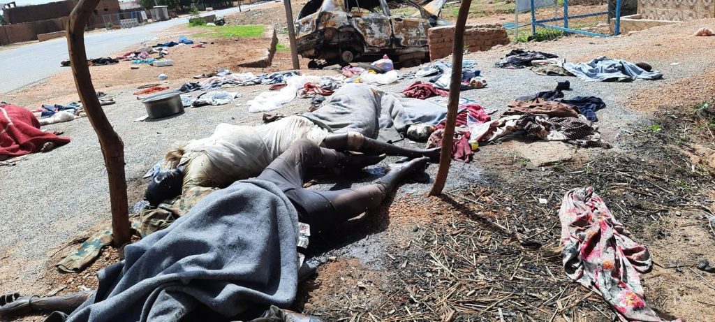 Αιματοχυσία στο Σουδάν: Πρωτοφανής σφαγή με 2.000 νεκρούς – Πανοραμικά πλάνα από τις σορούς και τα πτώματα (φωτο)