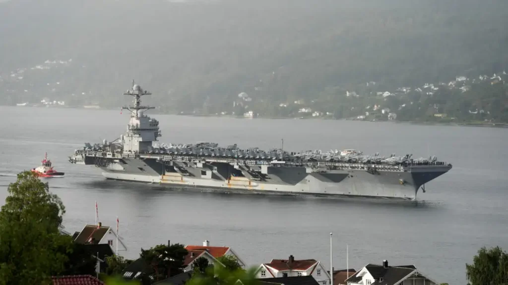 Απέπλευσε το αεροπλανοφόρο USS Gerald Ford – Το 10% του αμερικανικού ναυτικού φτάνει στις ακτές της Βενεζουέλας