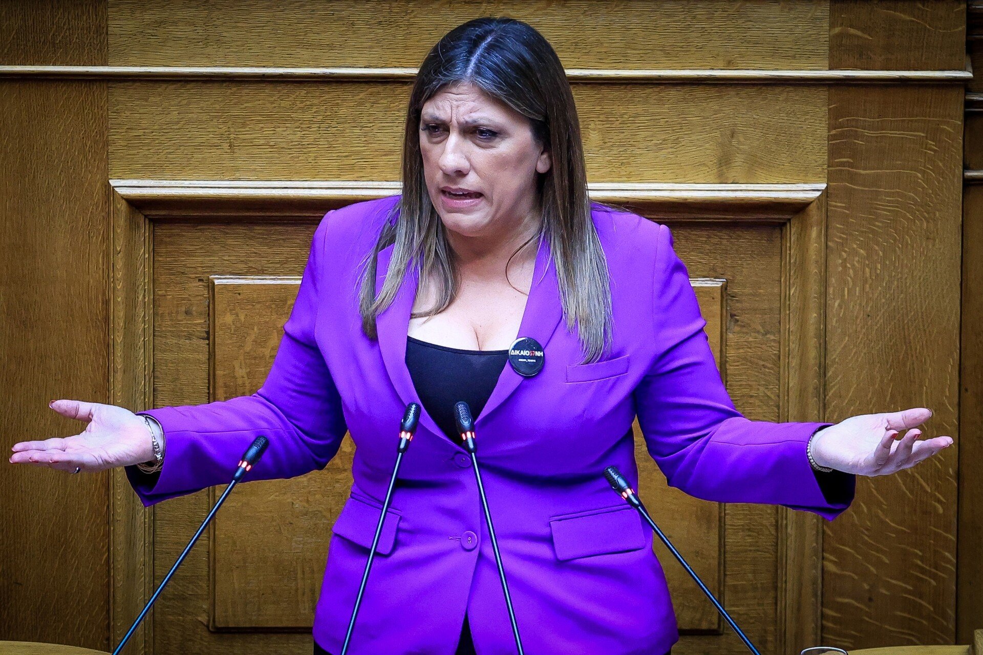 Άρση ασυλίας για την Ζ.Κωνσταντοπούλου με 238 «υπέρ» – Την είχε μηνύσει πρώην υποψήφια με το κόμμα της