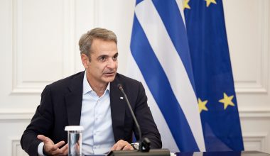 Στην τελετή ενθρόνισης του νέου Αρχιεπισκόπου Σινά ο Κ.Μητσοτάκης